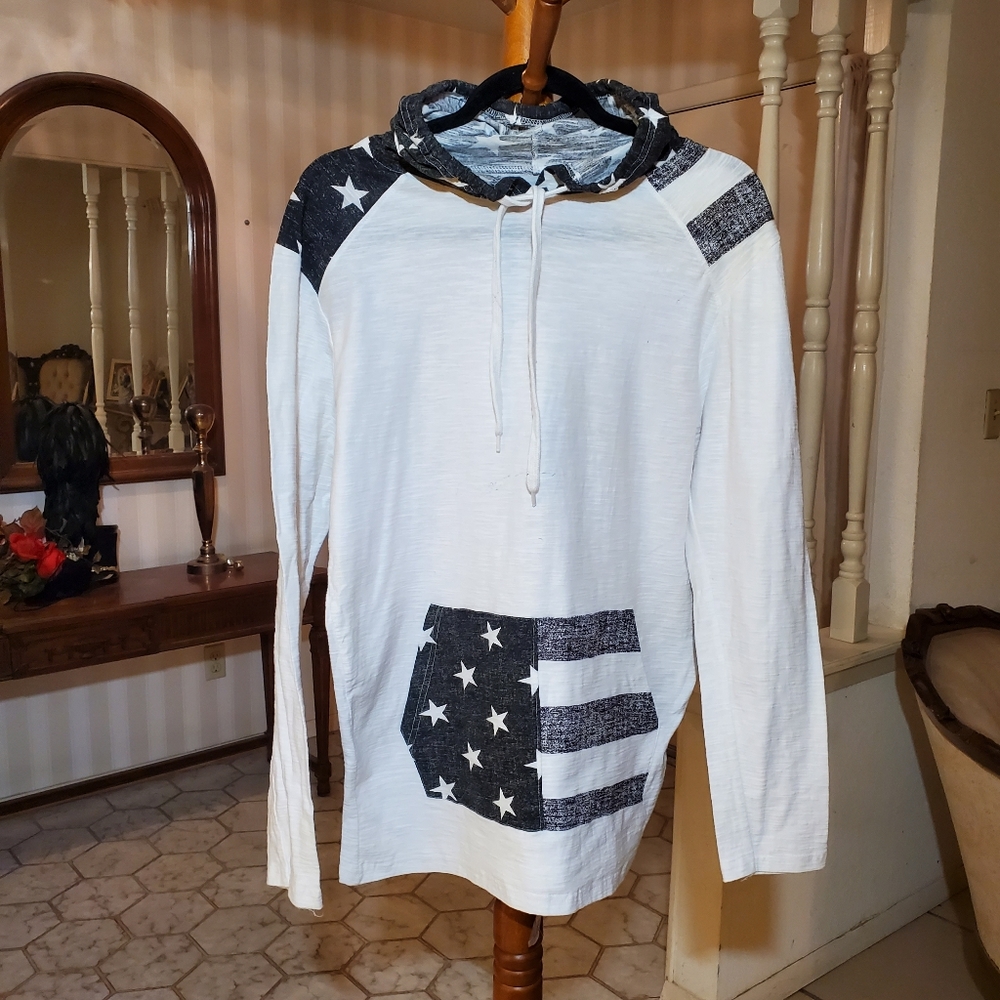 Blue Gear Tee/Hood